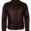 Dark-BROWN-Vintage-Leather-Jacket