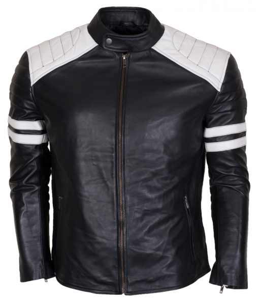 Mayhem Man Black Motorcycle Leather Jacket