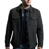 Supernatural Dean Winchester Black Wool Trucker Jacket