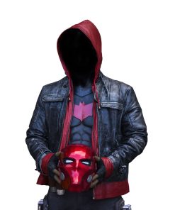 Arkham Knight Redhood Leather Jacket