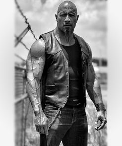 Fast & Furious 8 Luke Hobbs Leather Vest
