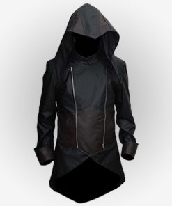 Assassins Creed Unity black cosplay hoodie Jacket