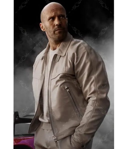 Fast X 2023 Jason Statham Beige Jacket