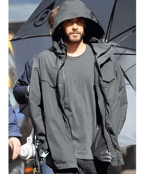 Jared Leto Michael Morbius Grey Hoodie Jacket