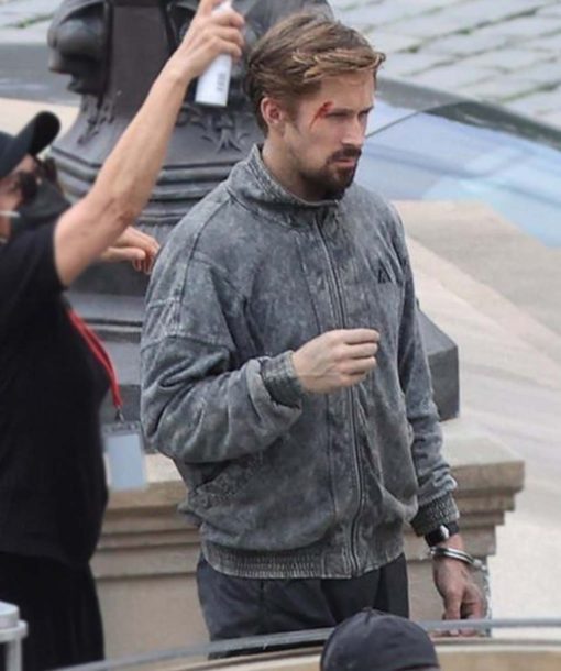 Court Gentry The Gray Man 2022 Ryan Gosling Grey Jacket