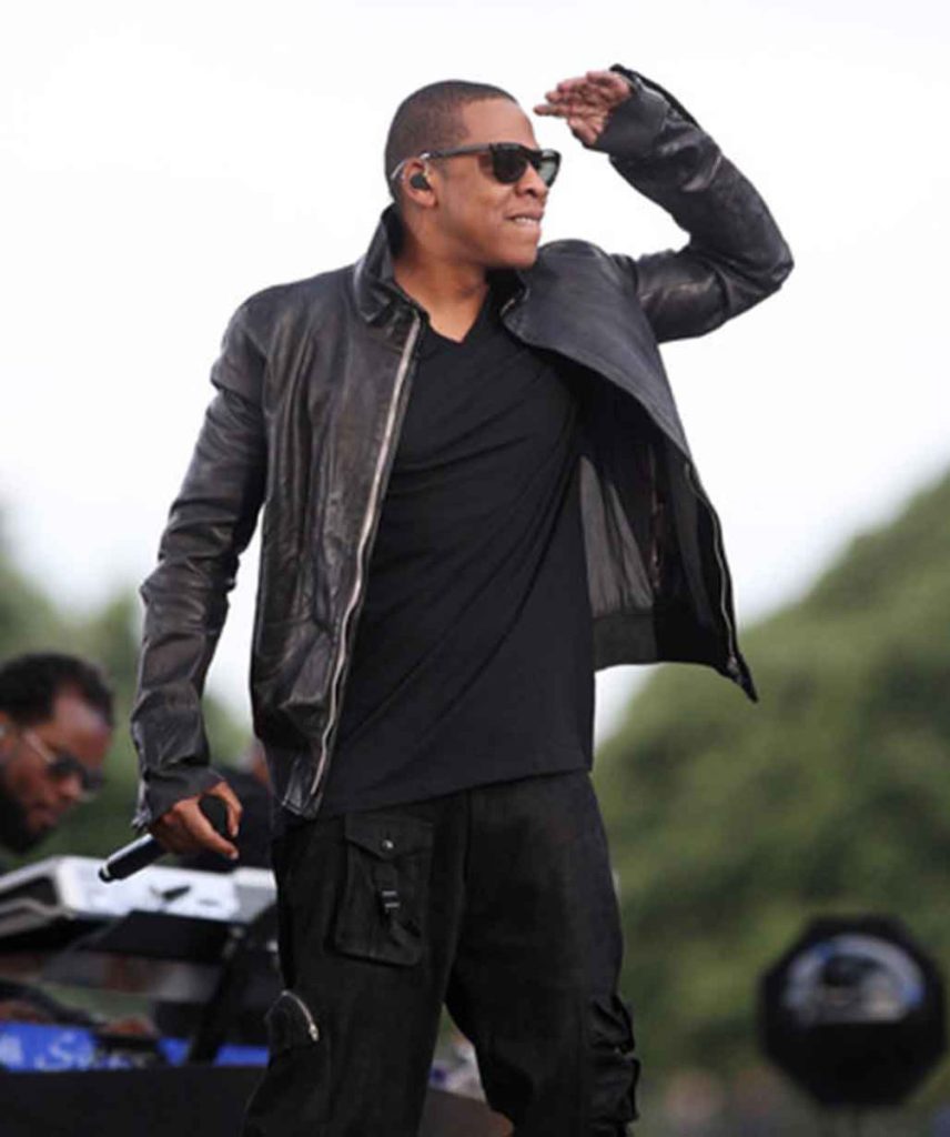 Shawn Corey Carter Jay-Z Brown Leather Jacket - Stinson Leathers