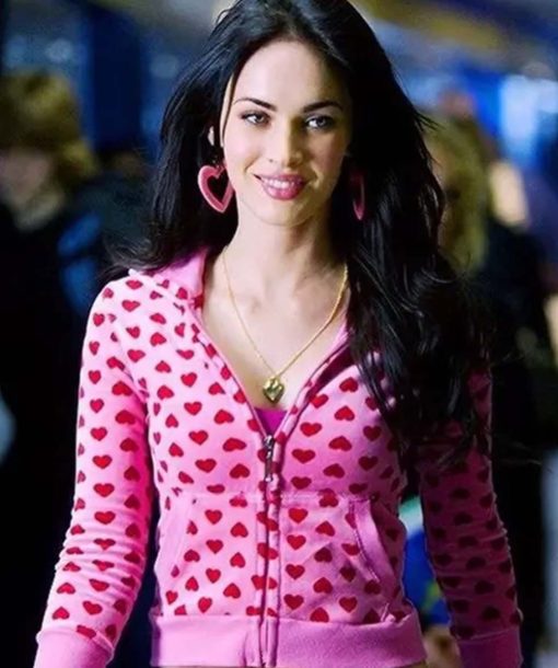 Jenifer's Body Megan Fox Heart Hoodie Jacket