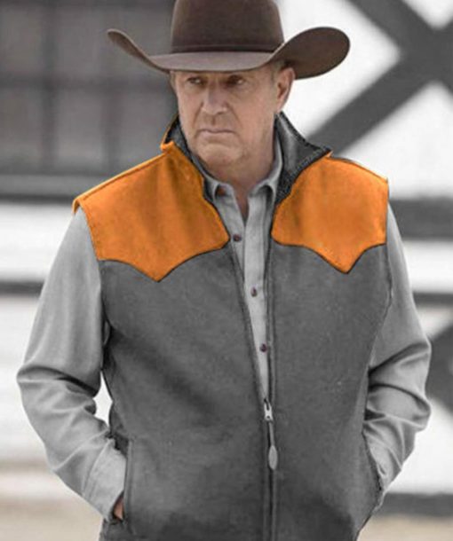 Kevin Costner Yellowstone John Dutton Vest