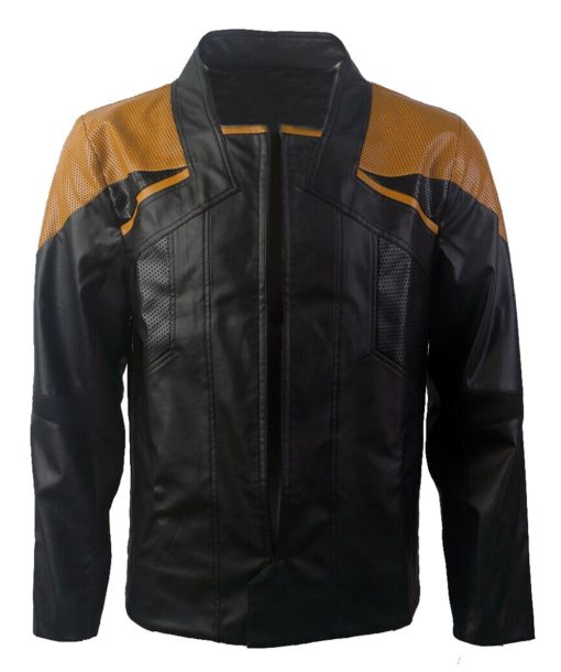 Star Trek Picard Season 3 Captain Riker Leather Jacket
