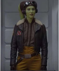 hera-syndulla-ahsoka-brown-leather-jacket-sale