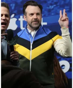 Ted Lasso S3 Premiere Jason Sudeikis Tracksuit