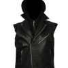 AJ Styles Hooded Leather Vest