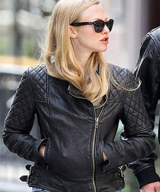 Amanda Seyfried Leather Jacket