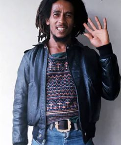 Bob Marley Leather Jacket