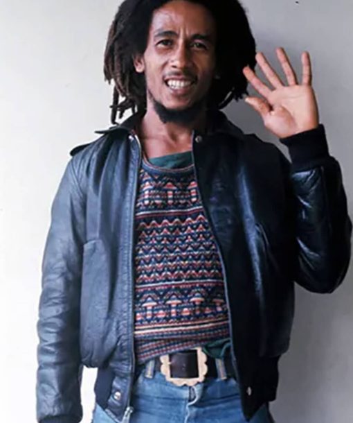 Bob Marley Leather Jacket
