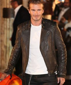 David Beckham Leather jacket