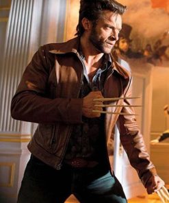 Wolverine Brown Leather Jacket