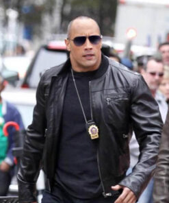 Dwayne Johnson Leather Jacket