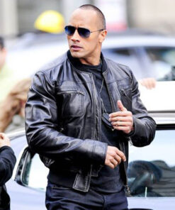 Dwayne Johnson Leather Jacket