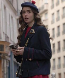 Emily In Paris Lilly Collins Coat