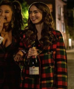 Emily In Paris S1 Emily Cooper Wool Coat
