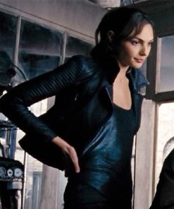 Fast and Furious 6 Gisele Yashar Leather Jacket