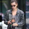Hailey Bieber Leather Jacket