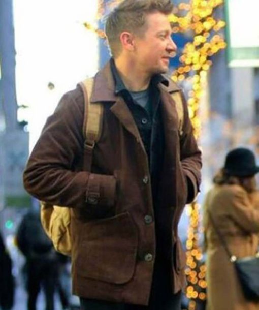 Hawkeye Jeremy Renner Leather Jacket