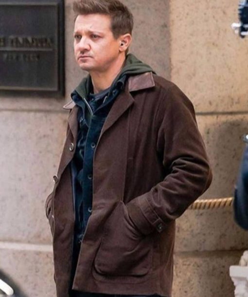 Hawkeye Jeremy Renner Leather Jacket