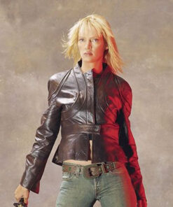 Uma Thurman Leather Jacket