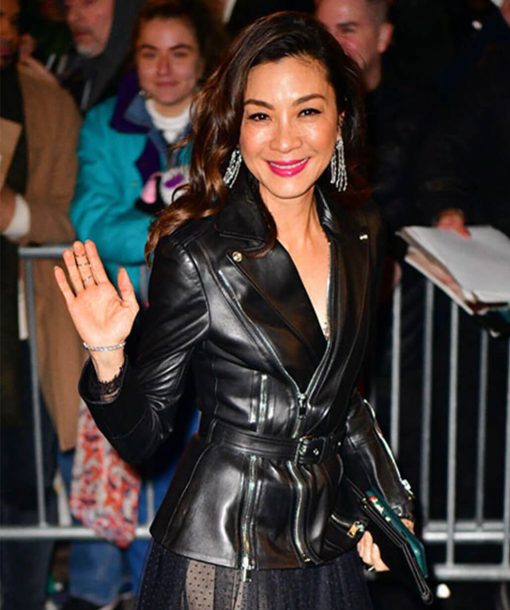 Michelle Yeoh Leather Jacket