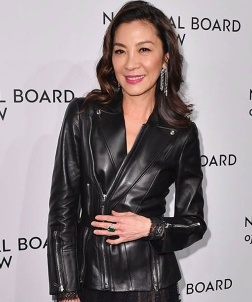 Michelle Yeoh Leather Jacket