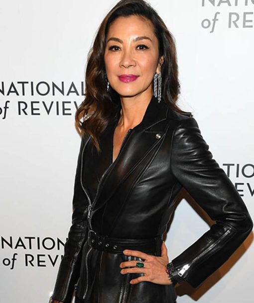 Michelle Yeoh Leather Jacket