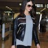 Olga Kurylenko Leather Jacket