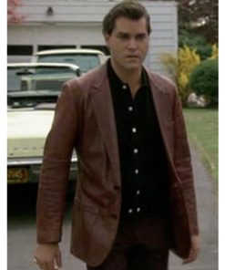 Henry Hill leather Blazer, Ray Liotta leather blazer