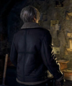 Leon Kennedy Shearling Jacket