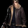 Resident Evil 4 Leon Kennedy Brown Jacket