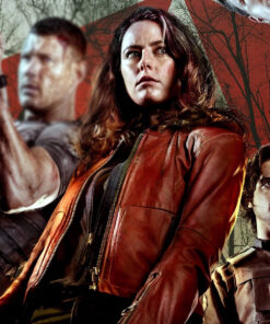 Kaya Scodelario Red Jacket