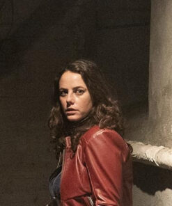 Kaya Scodelario Red Jacket