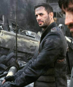 Resident Evil The Final Chapter Christian Brown Leather Jacket