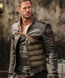 Resident Evil The Final Chapter Christian Brown Leather Jacket