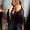 The Walking Dead Andrea Laurie Holden Leather Vest