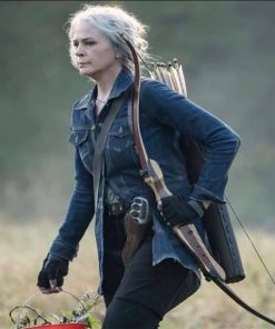 The Walking Dead S10 Carol Peletier Blue Denim Jacket