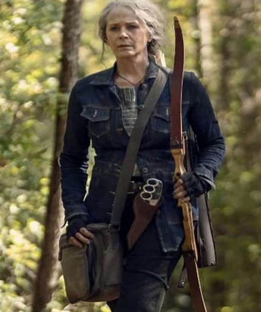 The Walking Dead S10 Carol Peletier Blue Denim Jacket