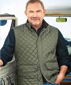 John Dutton Green Vest