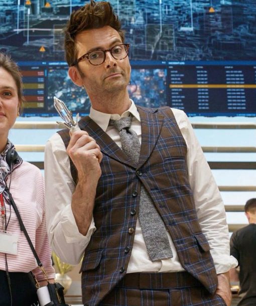 14th Doctor Grey Vest