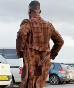 15th Doctor Brown Checkered Coat