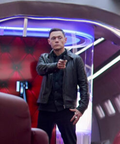 Burn Gorman Leather Jacket