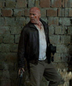 Bruce Willis Black Jacket