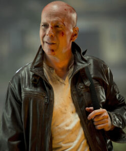 Bruce Willis Leather Jacket